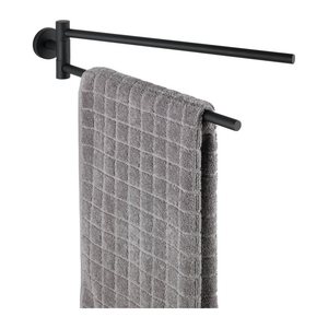 WENKO Handtuchhalter Bosio schwarz, matt, 1 St.