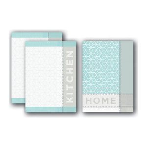 Dyckhoff Geschirrtücher Home & Kitchen mint 50,0 x 70,0 cm, 3 St.