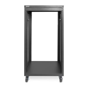 DIGITUS Universal 19-Zoll Equipment Rack mit Rollen, 21HE