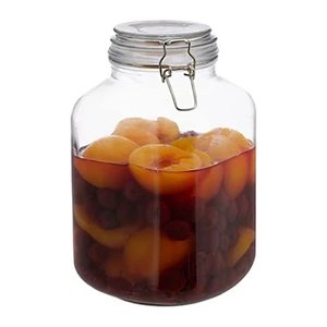 relaxdays Einmachglas transparent 3,0 l, 1 St.