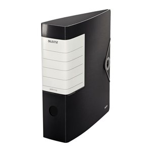 LEITZ Solid 1112 Ordner schwarz Kunststoff 8,2 cm DIN A4, 1 St.