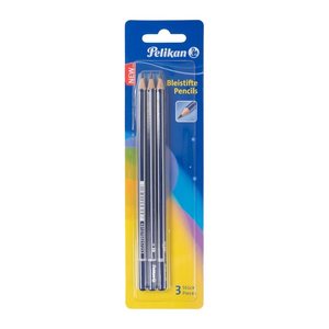 Pelikan Bleistifte 2B blau, 3 St.