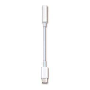 2GO Audio-Adapter Stereo für alle Type-C Geräte 20cm weiß