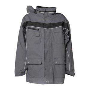 PLANAM® unisex Winterjacke PLALINE schiefer, schwarz Größe 4XL