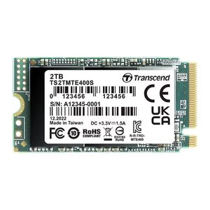 SSD 2TB Transcend M.2 MTE400S (M.2 2242) PCIe Gen3 x4 NVMe
