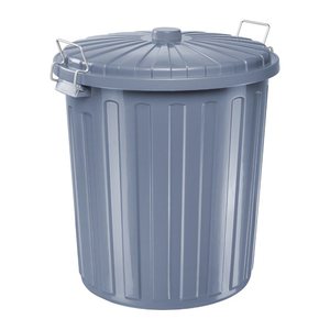 helit Mülleimer 73,0 l grau, 1 St.