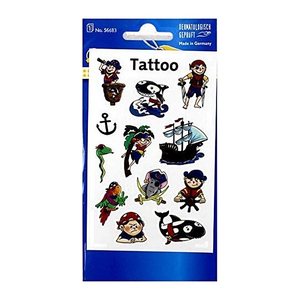 AVERY Zweckform Klebetattoo Piraten, 12 Etiketten