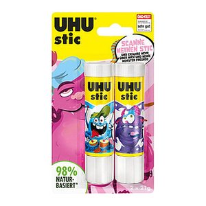 UHU MONSTER Klebestifte 21,0 g, 2 St.