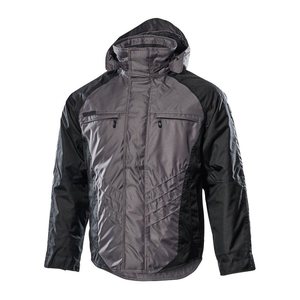 MASCOT® unisex Pilotenjacke Frankfurt anthrazit, schwarz Größe 3XL