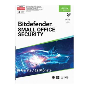 Bitdefender Small Office Security 20 Geräte / 12Mo DACH