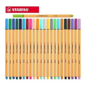 STABILO point 88 Fineliner gelb 0,4 mm, 1 St.