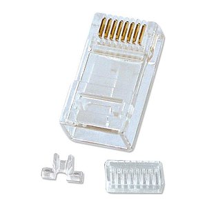 LINDY RJ45 Stecker UTP Cat6 mit Einführhilfe 10er Pack