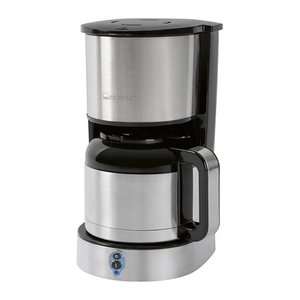 CLATRONIC KA 3805 Kaffeemaschine silber, 8-10 Tassen
