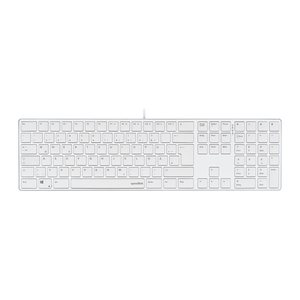 Speedlink Tastatur RIVA Slim Metal Scissor, weiss retail