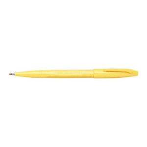 Pentel Sign Pen Filzstift gelb, 1 St.