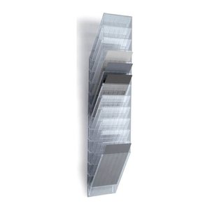 DURABLE Wandprospekthalter FLEXIBOXX transparent DIN A4 24,2 x 13,5 x 111,5 cm, 1 St.