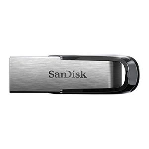 SanDisk USB-Stick Ultra Flair silber, schwarz 64 GB, 1 St.
