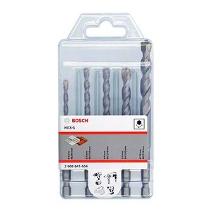 BOSCH Betonbohrer-Set HEX-5, 5-teilig
