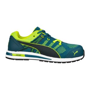 PUMA® Herren S1P Sicherheitsschuhe "ELEVATE KNIT GREEN LOW" URBAN PROTECT blau Größe 47, 1 Paar