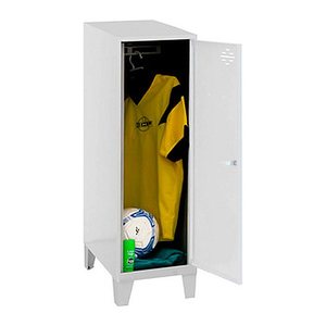 Simonrack Spind SIMONLOCKER DISM SINGLE grau, weiß 8425437120268, 1 Schließfach 30,0 x 50,0 x 101,5 cm