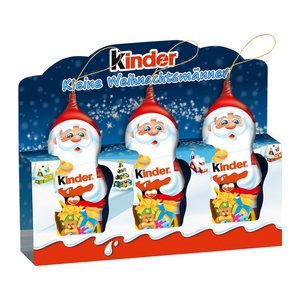 kinder kleine Weihnachtsmänner Schokolade 3x 15,0 g, 1 St.