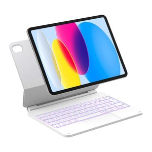 inateck KB09119-10 white iPad-Tastatur mit Trackpad QWERTZ