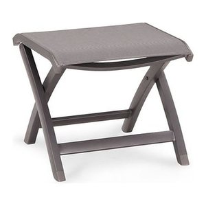 barths Gartenhocker Larino antikgrau, Metall, 2 St.
