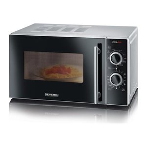 SEVERIN MW 7771 Mikrowelle 700 W silber