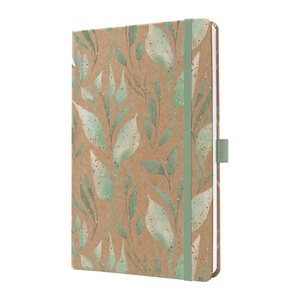 SIGEL Buchkalender Jolie 2027 Sparkle Leaves, 1 St.