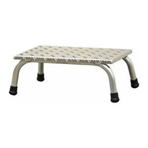 KRAUSE Montagetritt STABILO  silber 1 Stufe, H: 21,0 cm