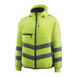 MASCOT® unisex Warnjacke Dartford  gelb, schwarzblau Größe M