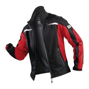 KÜBLER® unisex Arbeitsjacke 1141 schwarz, rot Größe XS