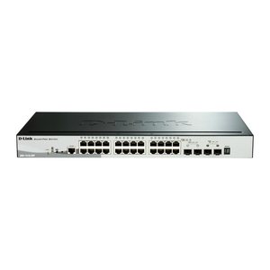 Switch 440mm D-Link DGS-1510-28P 2*SFP/2*SFP+/24*GE PoE retail