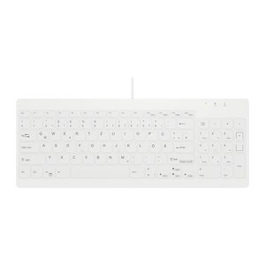 ACTIVE KEY AK-C7012 Hygiene-Tastatur kabelgebunden weiß