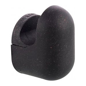 WAGNER® design yourself Garderobenhaken PILL WH 0401 mit 1 Haken schwarz, 1 St.