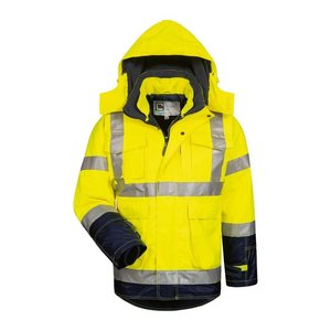elysee® unisex Warnjacke BENJAMIN gelb, marine Größe 2XL