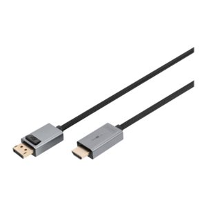 DIGITUS DisplayPort Adapterkabel DP - HDMI A St/St 1,8m 4K