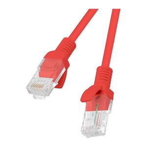 LANBERG Patchkabel CAT.6 UTP 0,5m Fluke Zertifikat rt