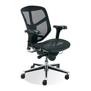 Nowy Styl Bürostuhl Enjoy Stoff schwarz, Gestell chrom
