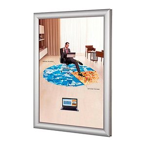 update displays  Klapprahmen Easy-Fix silber 45,0 x 62,4 cm, 1 St.