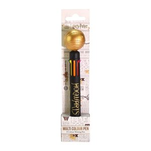 BlueSky Kugelschreiber Harry Potter - Stift "Schnatz" 8 in 1 (mehrfarbig) schwarz, Schreibfarbe: farbsortiert, 1 St.