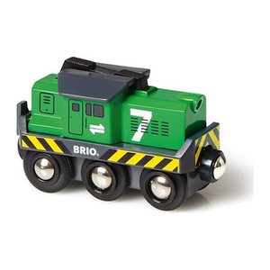 BRIO® Batterie-Frachtlok 33214 Spielzeugeisenbahnen