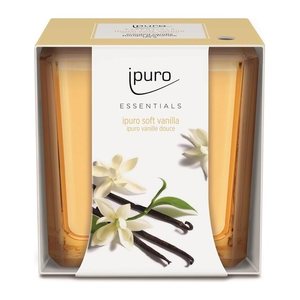 ipuro Duftkerze Soft Vanilla gelb Vanilla, 1 St.