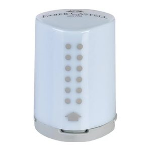 FABER-CASTELL Dosenspitzer dreifach Grip Mini blau