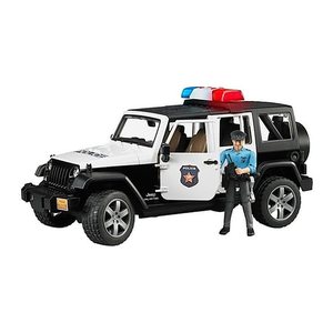 bruder bworld Polizei Pickup mit Polizist 2526 Spielzeugauto