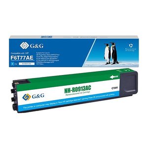 G&G Tintenpatrone kompatibel mit HP 913A / F6T77AE Cyan