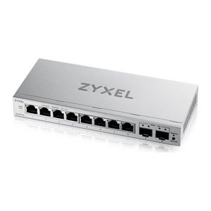 Zyxel GS1200-10V3 8-Port Gigabit, 2xSFP web/smart managed