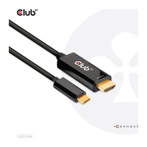 Club3D HDMI-Kabel A -> USB-C aktiv 4K60Hz 1,8m retail