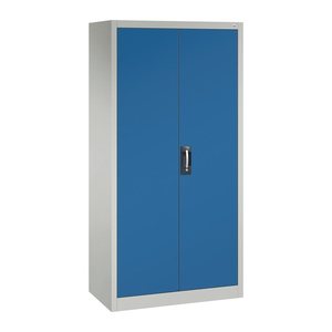 CP Stahlschrank C 2000 Acurado 9480-000 S10566 lichtgrau, lichtblau 4 Fachböden 120,0 x 50,0 x 195,0 cm, aufgebaut, 1 St.