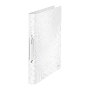 LEITZ WOW Ringbuch 2-Ringe perlweiß 3,2 cm DIN A4, 1 St.